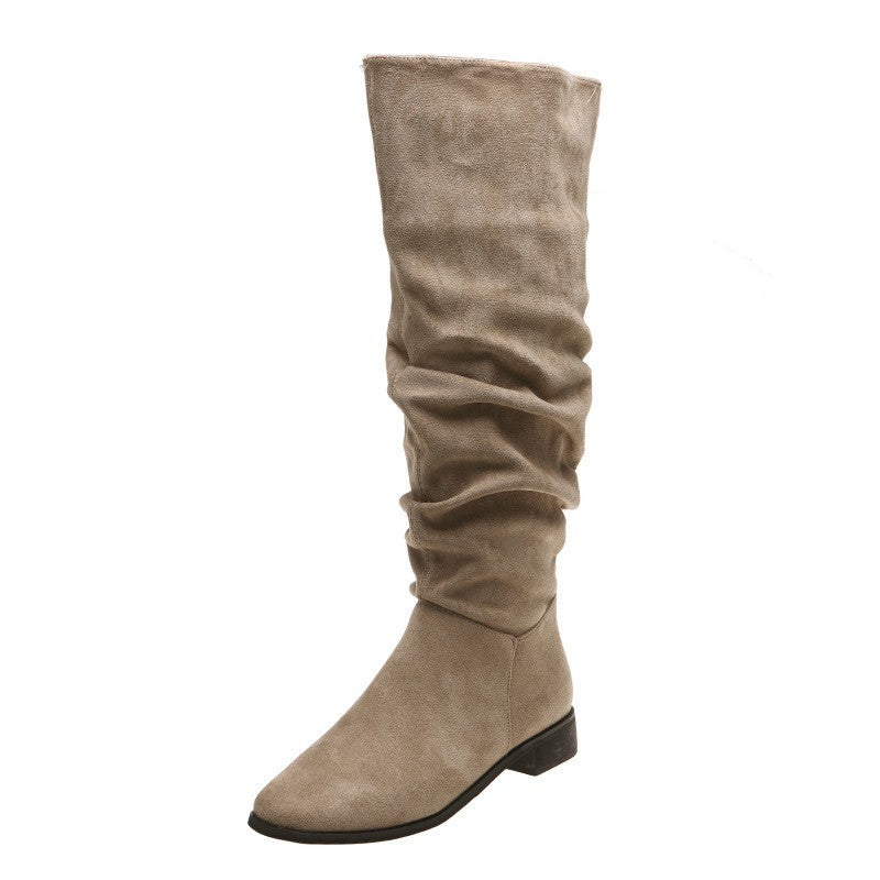 Kelsey Suede Knee High Boots