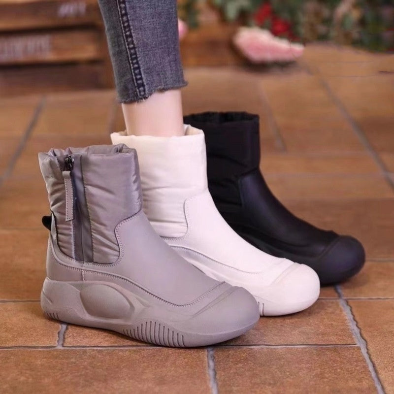 Elvas Side Zip Snow Boots